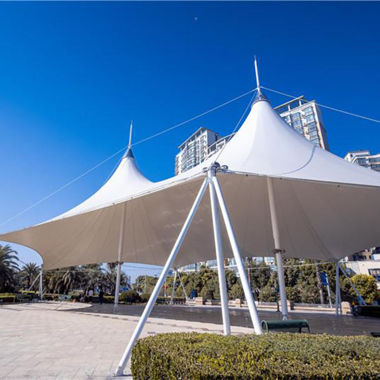 海伦市膜结构景观棚