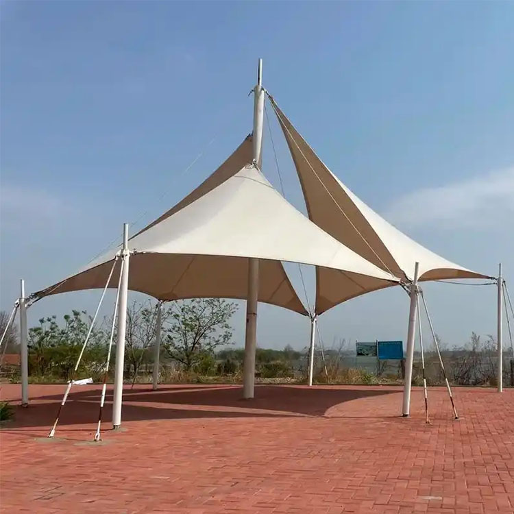 海伦市膜结构景观棚