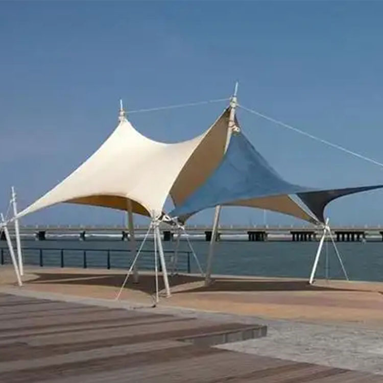 海伦市膜结构景观棚