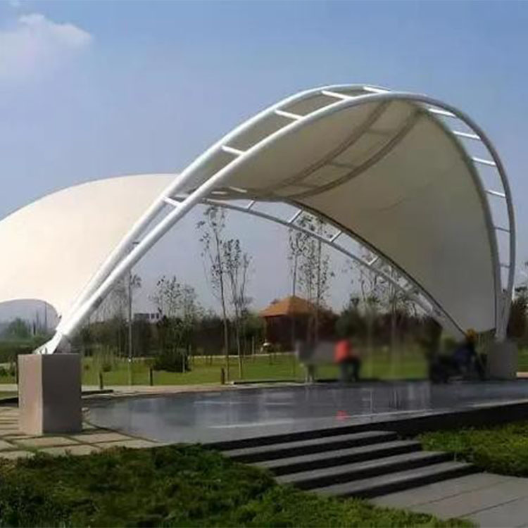 海伦市膜结构景观棚