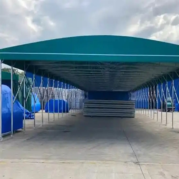 海伦市电动/移动推拉棚