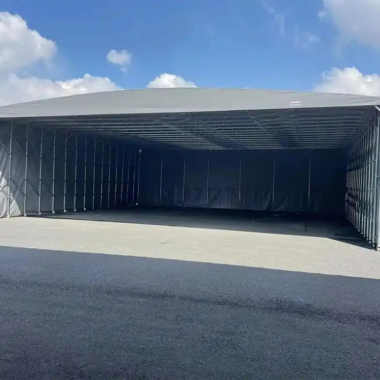 海伦市电动/移动推拉棚