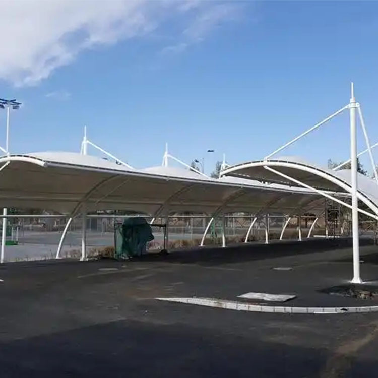海伦市膜结构电动车棚
