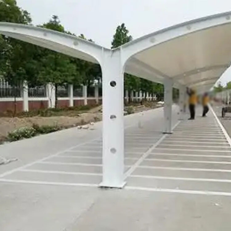 海伦市膜结构电动车棚