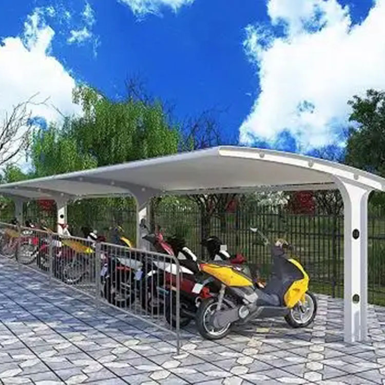 海伦市膜结构电动车棚