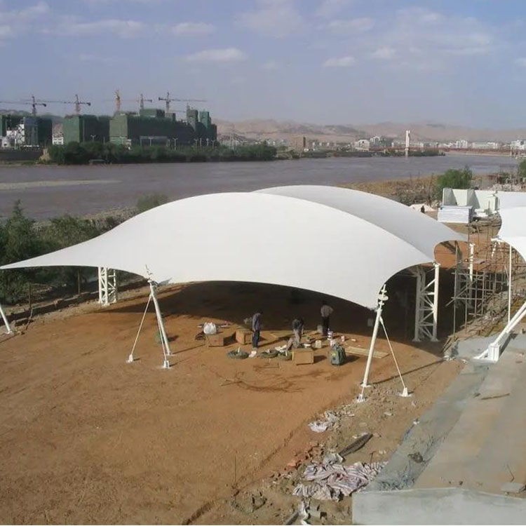 海伦市膜结构汽车棚